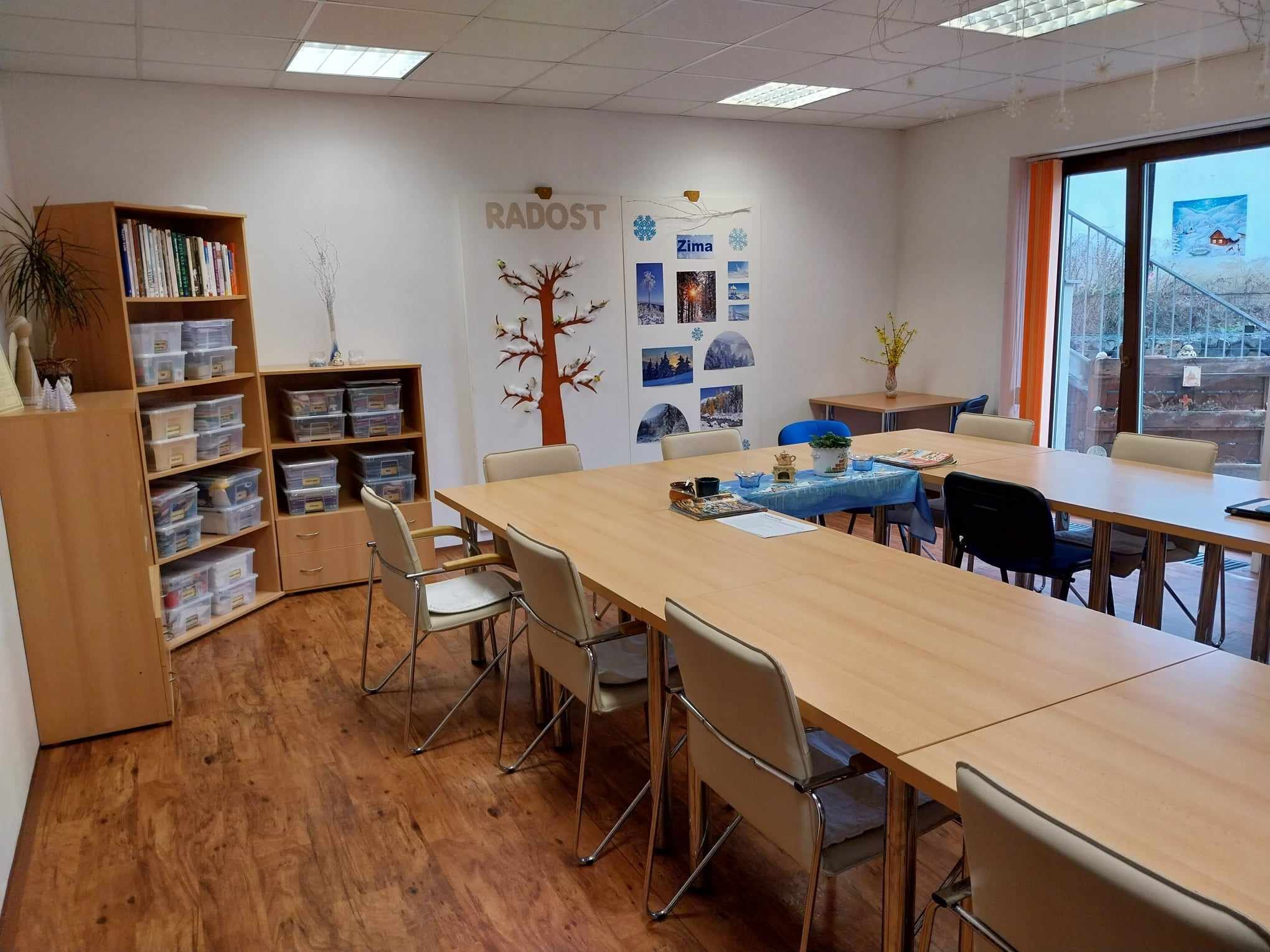 Denní stacionář Radost, Denní stacionáře, Charita Valašské Meziříčí